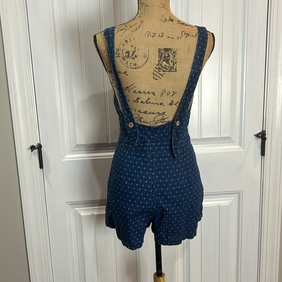 Free People Take Me Somewhere Romper Jumper Printed Overall XS - Picture 4 of 10